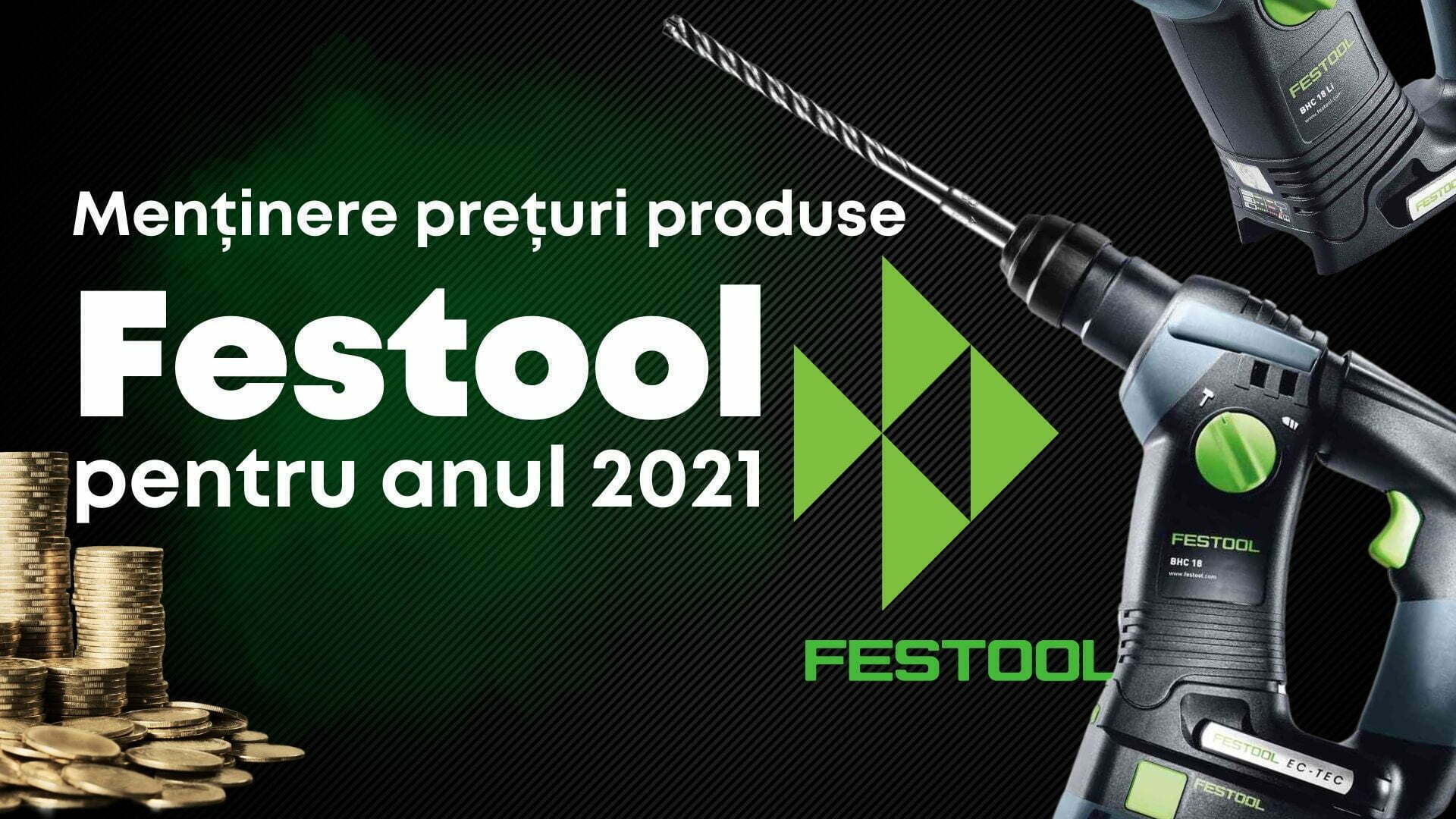 Menținere prețuri produse Festool pentru anul 2021 la Danibrum